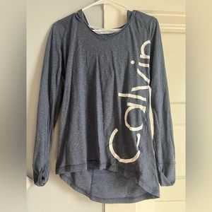 Calvin Klein dry fit performance lightweight pullover size L
